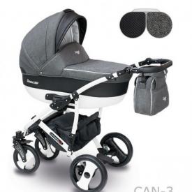 Wózek Camarelo Carera New 3w1 FOTEL MAXI COSI PEBBLE Pro i-Size
