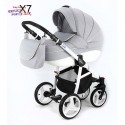 Wózek Adamex Neonex Alfa 4w1 Fotel Maxi Cosi ROCK i-Size + Baza FamilyFix 3